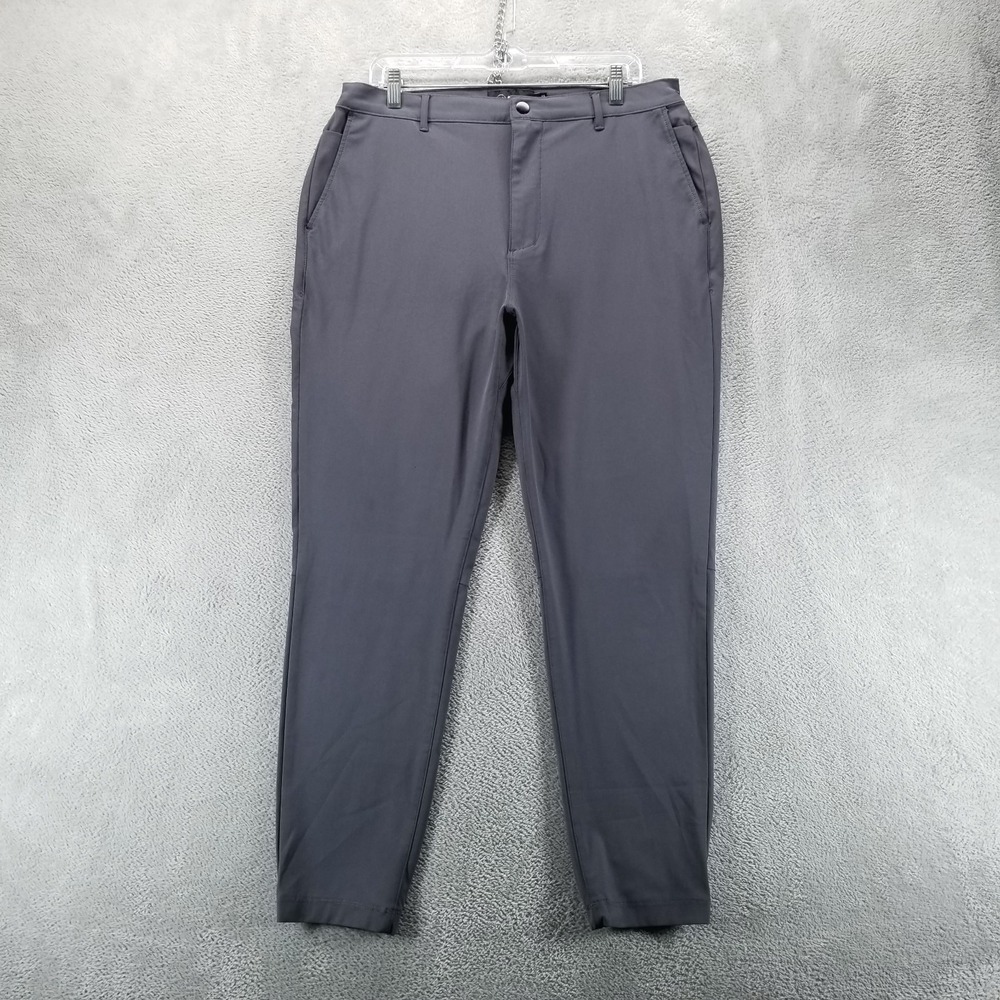 Cuts‎ Clothing Co Pants Mens XL Gray AO Slim Chino Joggers Wicking Performance